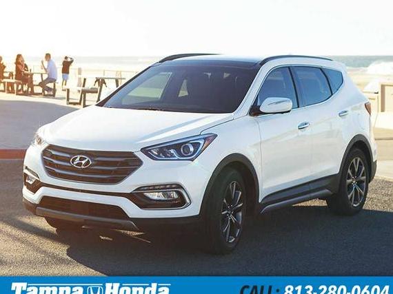 HYUNDAI SANTA FE 2017 5XYZU3LB0HG463143 image